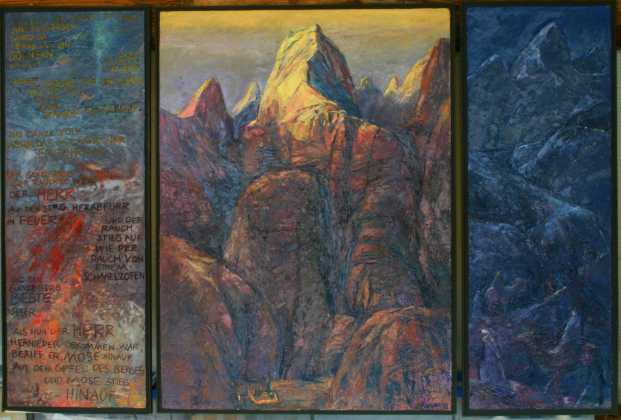 Triptychon Mosesberg auf Sinai